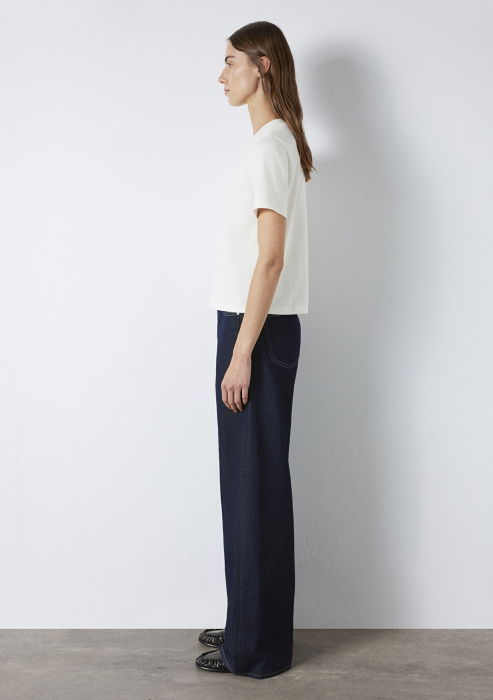 Mavi Tricou Alb Slim Femei [6]