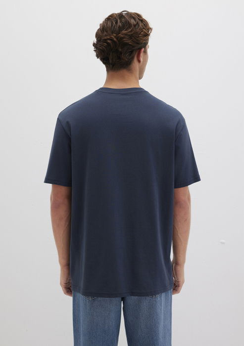 Tricou Navy Loose Barbati [4]