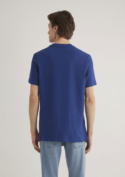 Mavi Tricou Albastru Regular Barbati [4]