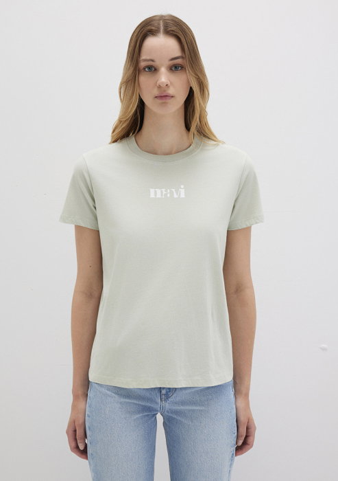 Tricou Gri Deschis Regular Femei [3]