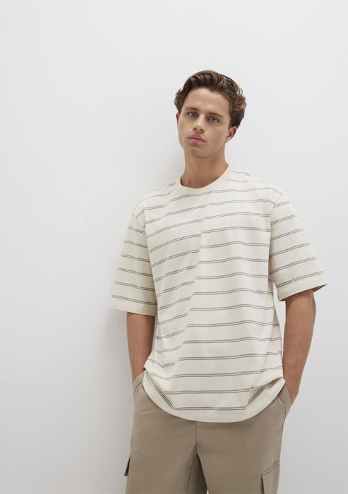 Mavi Tricou Crem Relaxed Barbati [2]