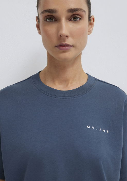 Tricou Albastru Regular Femei [5]