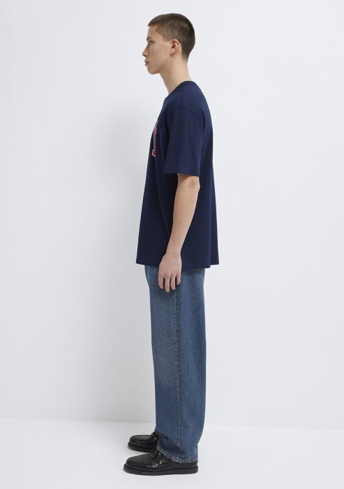 Tricou Navy Loose Barbati [4]