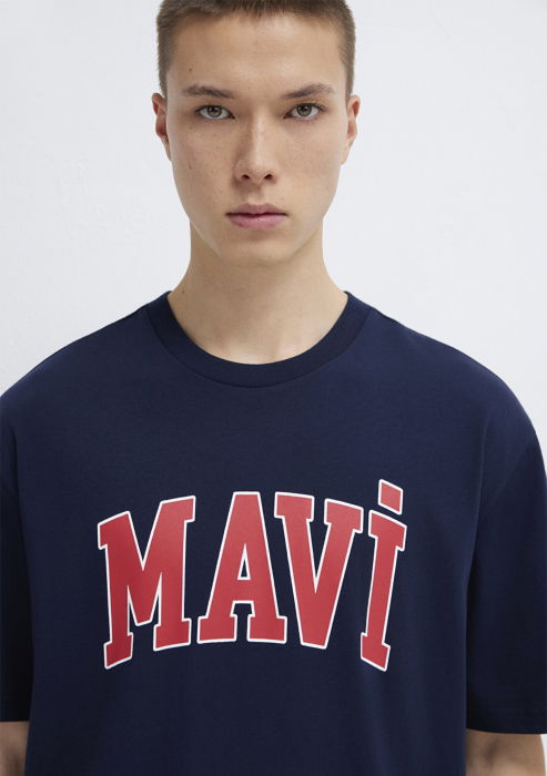 Tricou Navy Loose Barbati [6]