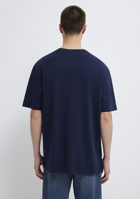 Tricou Navy Loose Barbati [5]