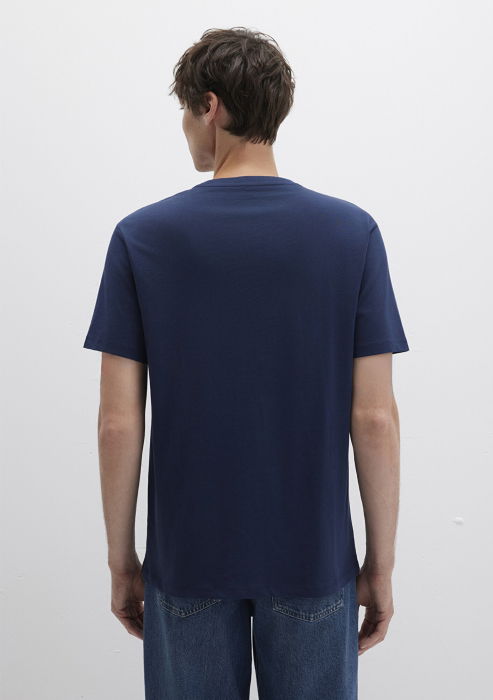 Mavi Tricou Navy Loose Barbati [5]