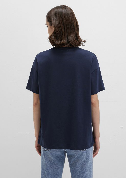 Tricou Navy Loose Femei [4]