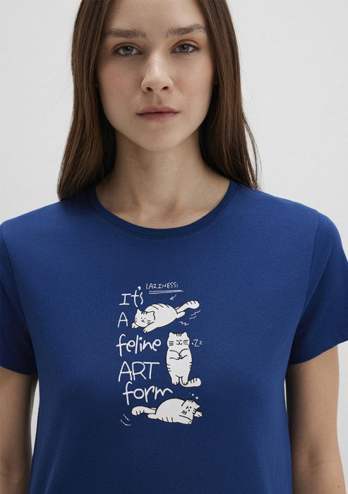 Mavi Футболка Navy Semi Slim [6]