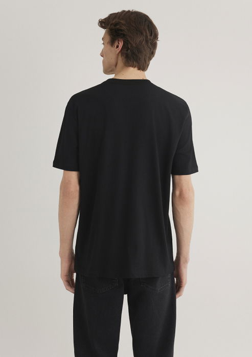 Mavi Мужская Футболка Чёрная  [6]