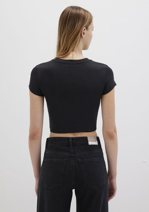 Mavi Футболка Negru  [4]