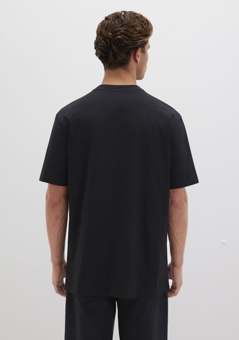 Mavi Футболка Negru Loose [5]