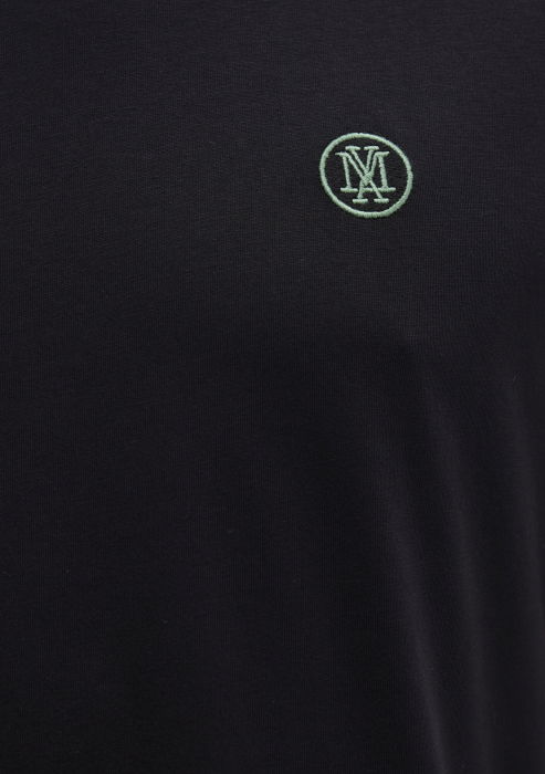 Mavi Tricou Negru Loose Barbati [7]