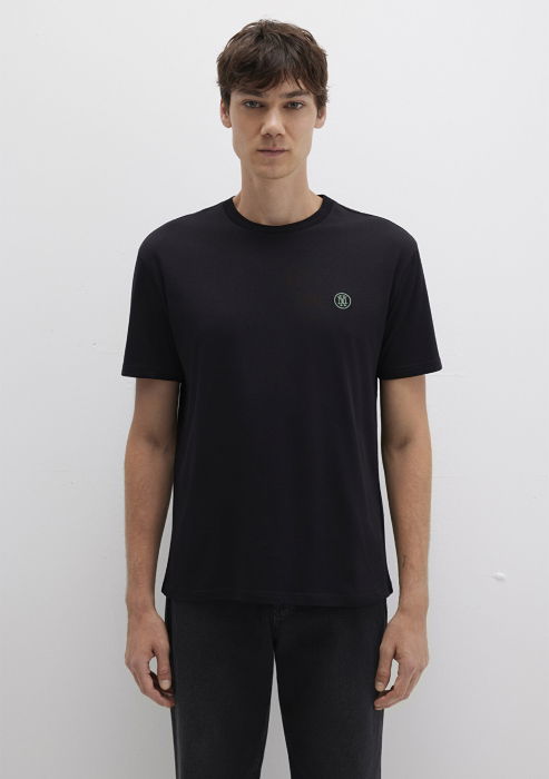 Mavi Tricou Negru Loose Barbati [4]