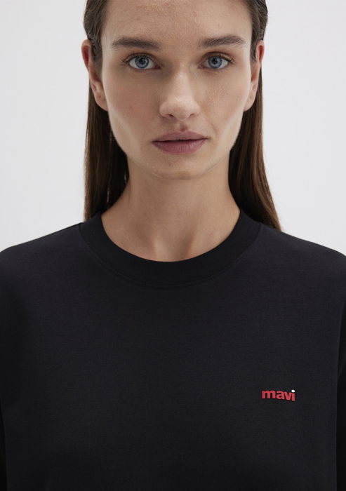 Mavi Футболка Negru Regular [5]