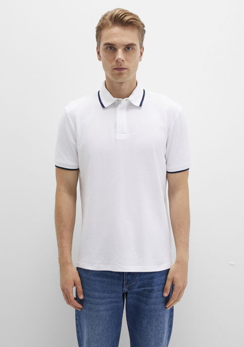 Mavi Tricou Polo Alb  Barbati [3]