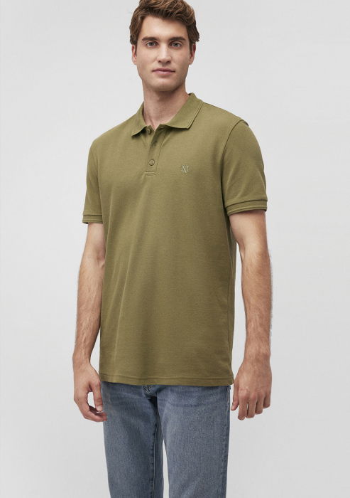 Mavi Tricou Polo Verde Masliniu Slim Barbati [2]