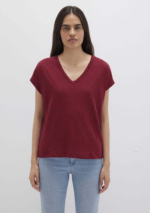 Mavi Tricou Rosu Regular Femei [4]