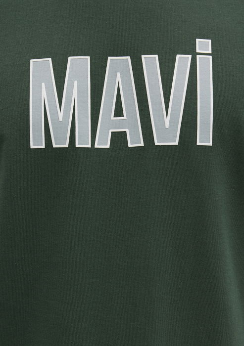 Mavi Tricou Verde Regular Barbati [6]