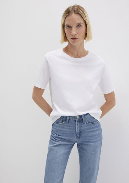 Mavi Tricou Alb Regular Femei [2]