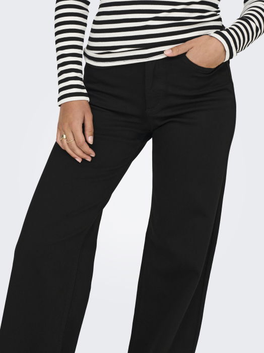 Only Джинсы Black Denim Bottom Wide [3]
