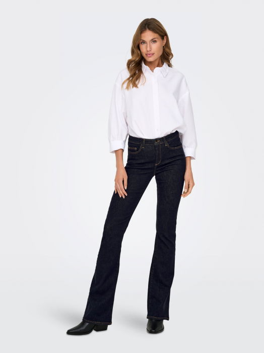 Only Джинсы Dark Blue Denim BLUSH Flared [1]