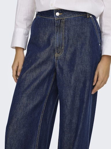 Only Джинсы Dark Blue Denim INGRID Wide [3]