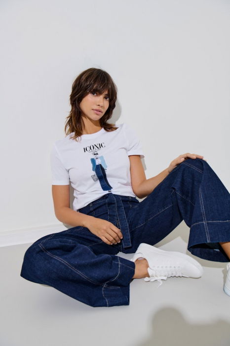 Only Джинсы Dark Blue Denim Madison Wide [2]