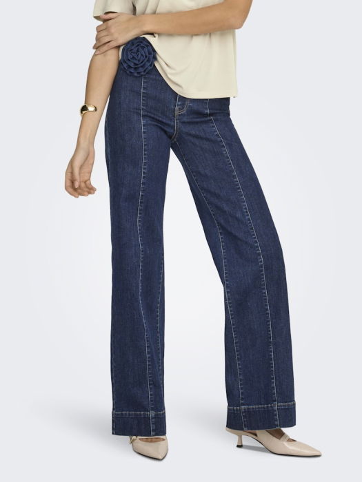 Женские Джинсы Индиго Madison Wide Leg [3]