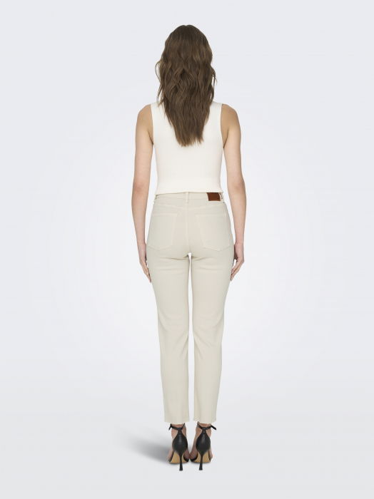 Only Blugi Bej EMILY Straight Femei [1]