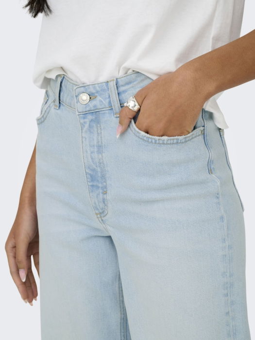 Only Blugi Albastri JUICY Wide Leg Femei [3]