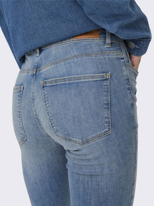 Only Blugi Albastri Deschisi ANN Flared Femei [2]