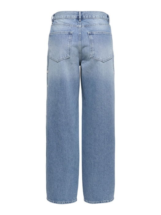 Blugi Albastri GIANNA Balloon Femei [7]