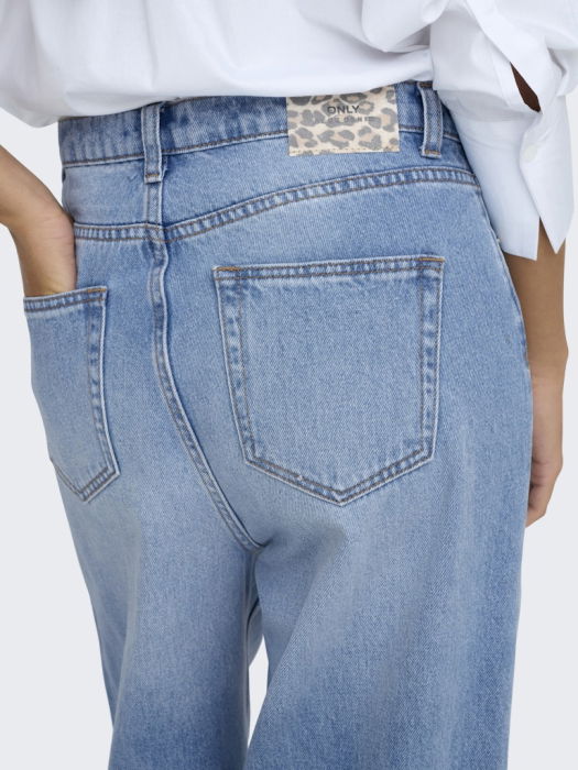 Blugi Albastri Deschisi SKYLAR Wide Leg Femei [5]