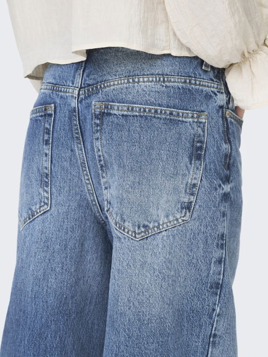 Only Blugi Albastri AMBER Baggy Femei [5]