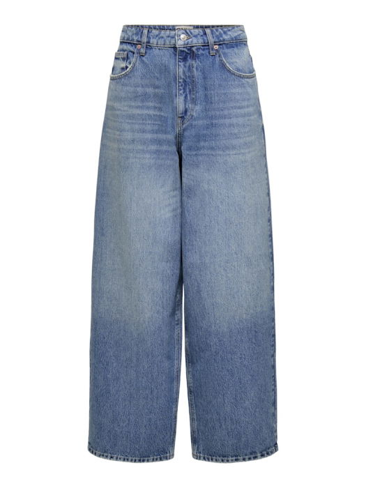 Only Blugi Albastri AMBER Baggy Femei [6]