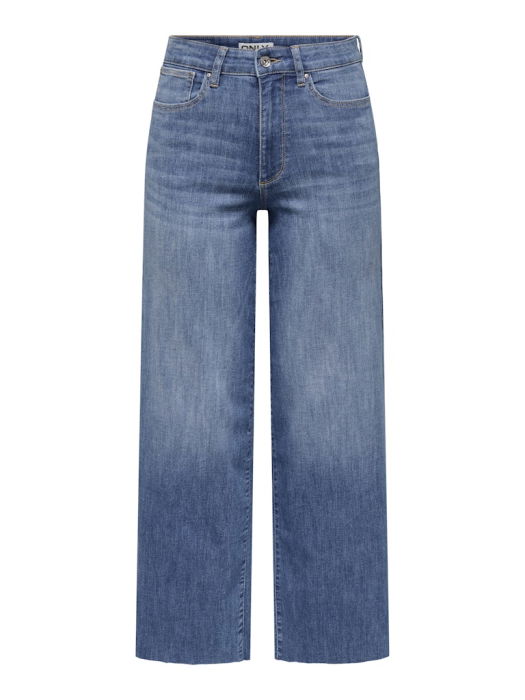 ONLY Blugi Medium Blue Denim Bottom Cropped Femei [5]