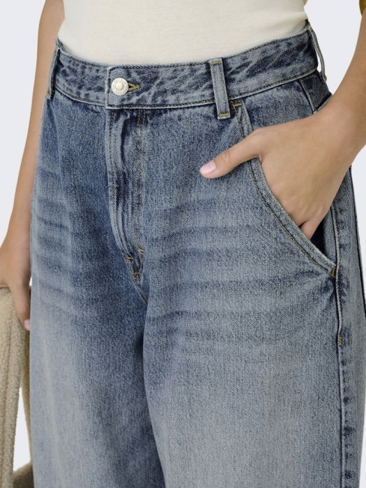 Only Blugi Albastri Deschisi GIA Baggy Femei [5]