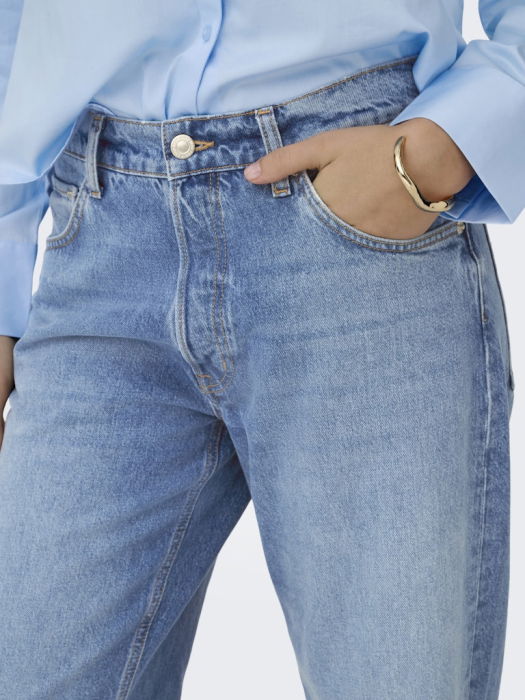 Only Blugi Albastri MURPHY Straight Femei [4]