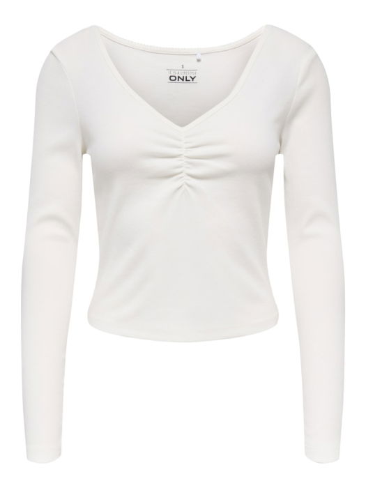 Only Bluza Crem Regular Femei [6]