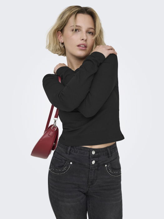 ONLY Bluza Neagra  Femei [2]