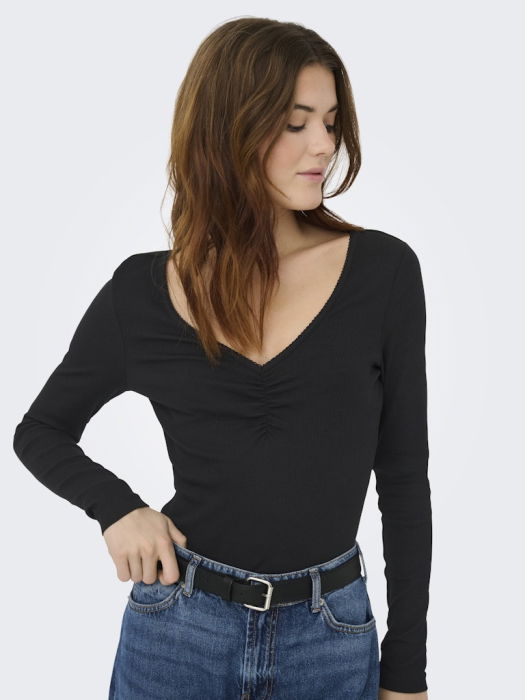 Only Bluza Neagra Regular Femei [3]