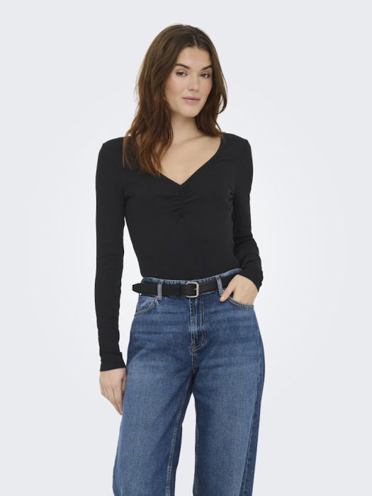 Only Bluza Neagra Regular Femei [4]