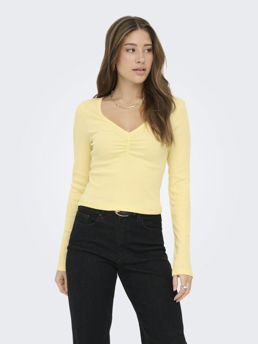 Only Bluza Galbena Regular Femei [2]