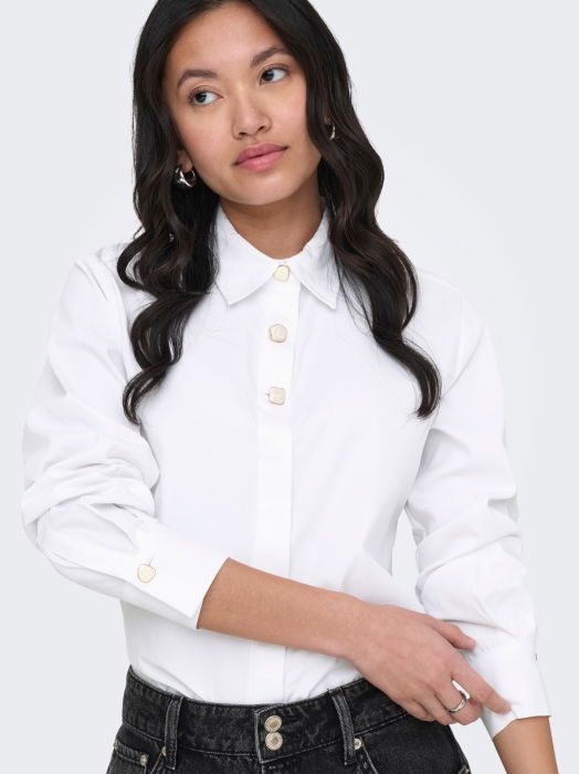 Camasa Alba Regular Femei [3]