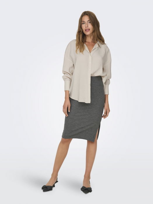 Only Женская Рубашка Кремовая  [2]