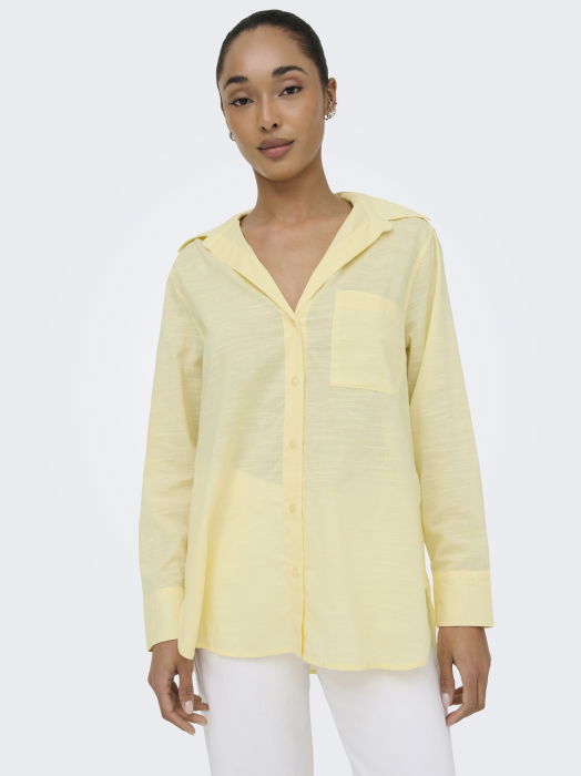 Женская Рубашка Жёлтая  [5]