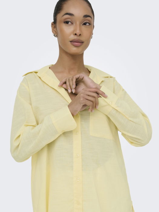 Женская Рубашка Жёлтая  [2]