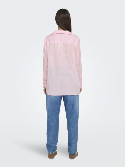 Женская Рубашка Фуксия Розовая [4]