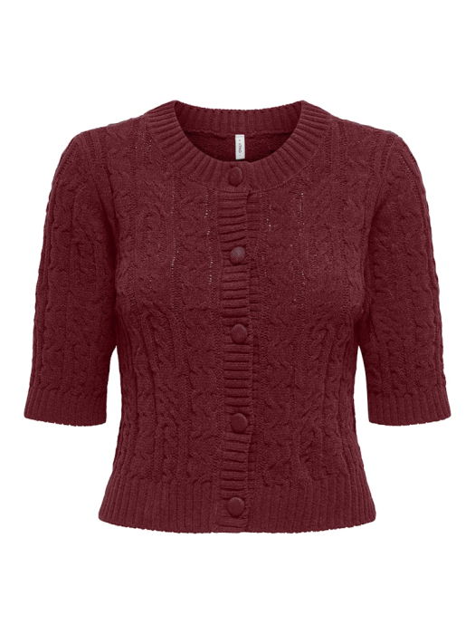 Only Cardigan Rosu  Femei [1]