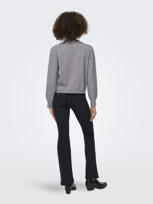 Only Cardigan Gri Deschis  Femei [5]